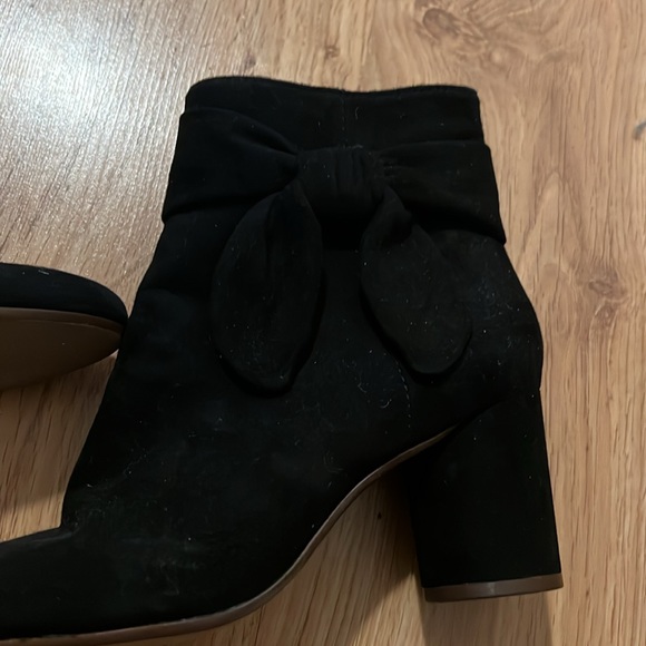Madewell Esme Bow Black Booties - Picture 5 of 8
